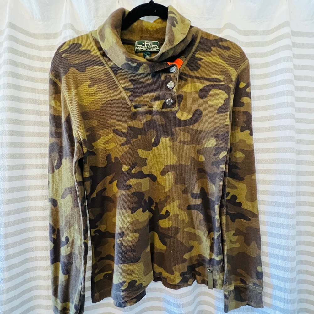 Women’s Ralph Lauren Camo Top